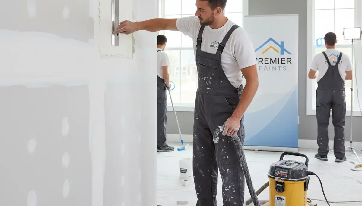 Professional drywall repair and wall restoration by expert painters in Cleveland, OH home interior
