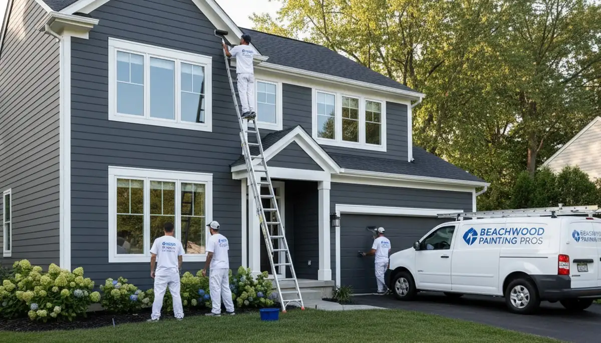 Professional house painters in Cleveland OH offering expert residential exterior painting services