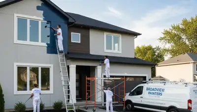 Professional house painters serving Cleveland, OH for interior and exterior painting services