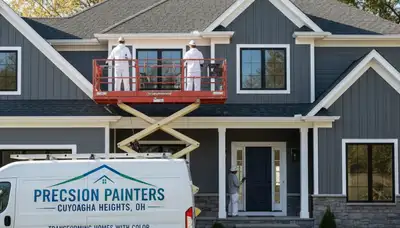 Professional house painters serving Cleveland, OH for interior and exterior painting services