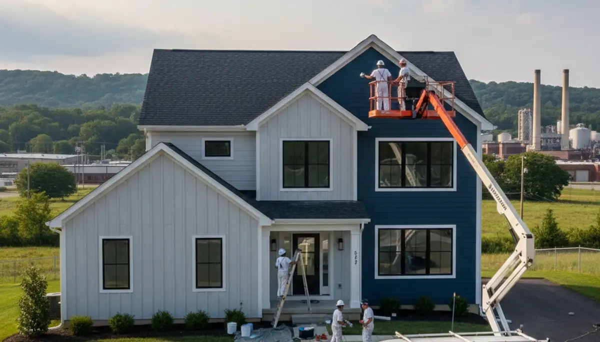 Cleveland, OH house painters providing professional interior and exterior painting services