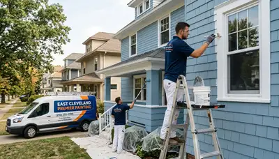 Professional house painters in Cleveland OH providing expert exterior painting services