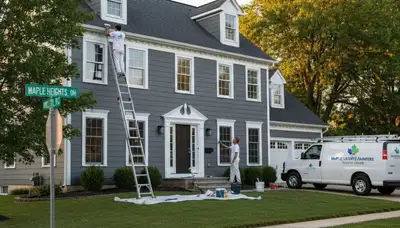 Professional house painting services in Cleveland, OH for interior and exterior home projects