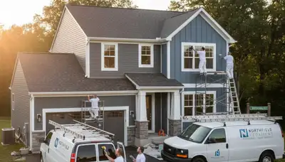 Professional house painting services in Cleveland, OH for residential exteriors and interiors
